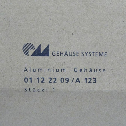 Gehäuse Systeme Aluminium Gehäuse 01122209/A123 / 204mm x 82mm - Maranos.de