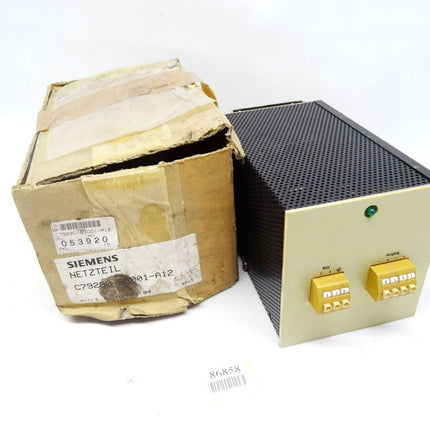 Siemens Stromversorgung Netzteil 24V / C79280-A3001-A12 E:4 / 220V 48..63Hz max. 300VA / Neu OVP - Maranos.de
