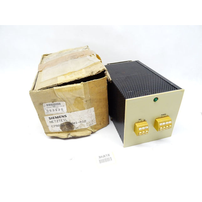 Siemens Stromversorgung Netzteil 24V / C79280-A3001-A12 E:4 / 220V 48..63Hz max. 300VA / Neu OVP - Maranos.de