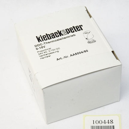 Kieback & Peter AA5004/80 DDC-Thermostellantrieb 0-10V / Neu OVP versiegelt - Maranos.de