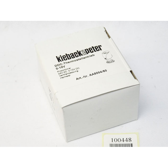 Kieback & Peter AA5004/80 DDC-Thermostellantrieb 0-10V / Neu OVP versiegelt - Maranos.de