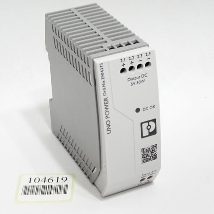 Phoenix Contact 2904375 UNO-PS/1AC/ 5DC/ 40W Stromversorgung / Unbenutzt - Maranos.de