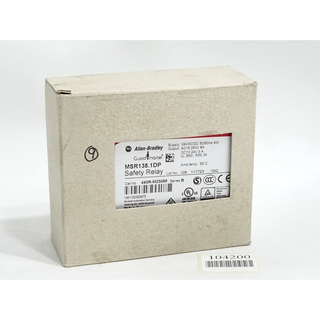 Allen Bradley Guard Master MSR138.1DP Safety Relay 440R-M23088 / Neu OVP - Maranos.de