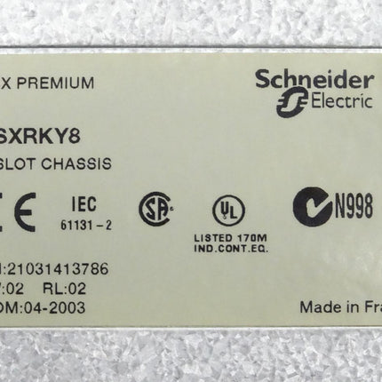 Schneider Electric TSXRKY8 8 Slot Chassis Modulträger - Maranos.de