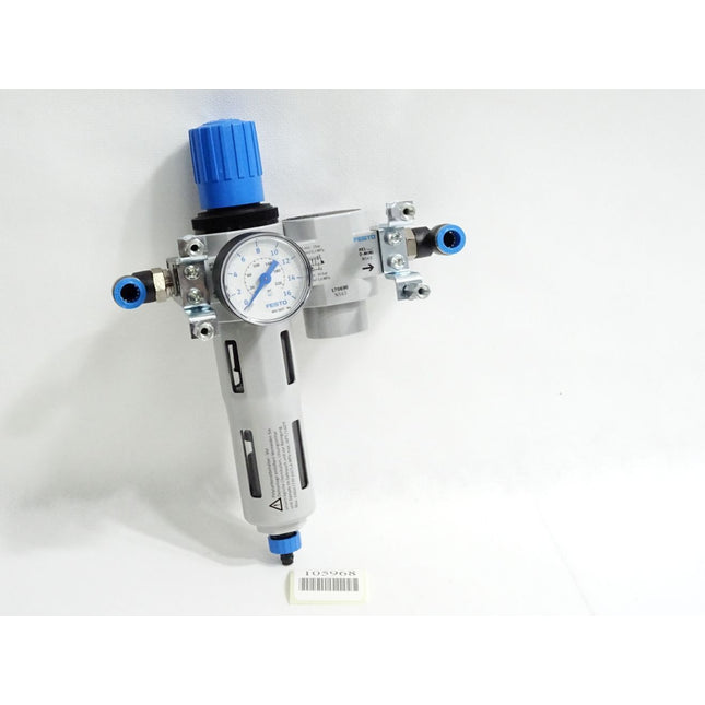 Festo LFR-1/4-D-MINI-A Filter-Regelventil 159635 + 170690 HEL-D-MINI Einschaltventil / Unbenutzt - Maranos.de