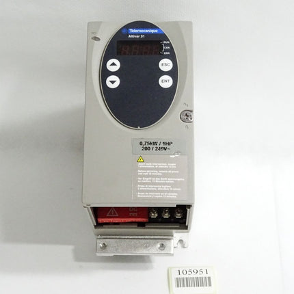 Telemecanique Schneider Frequenzumrichter ATV31H075M2 0.75kW - Maranos.de