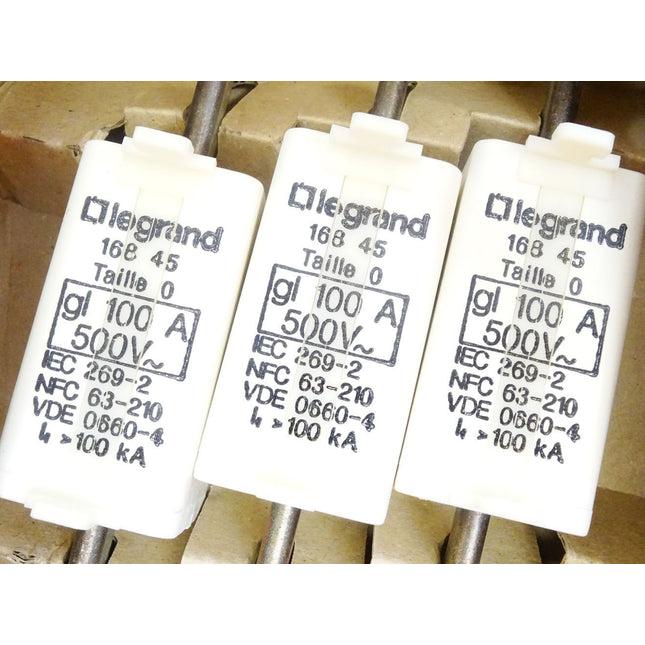 Legrand 16845 / Cartouches à couteaux / Inhalt : 3 Stück / Neu OVP - Maranos.de