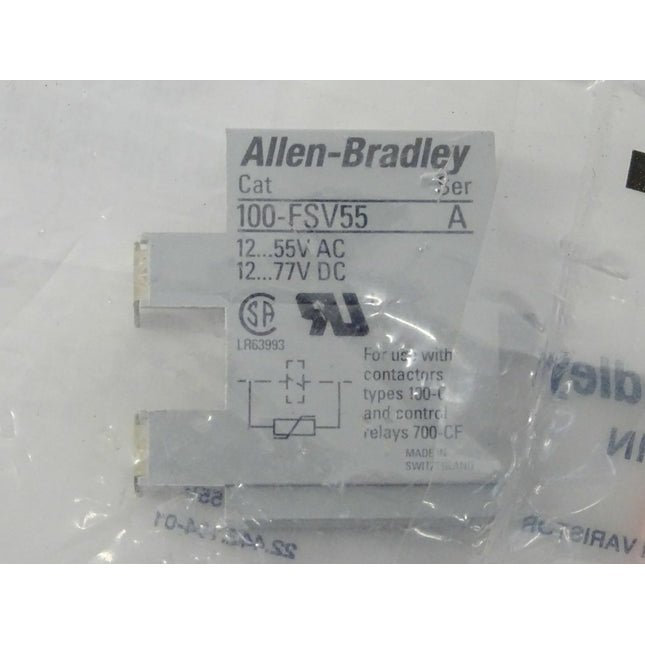Allen Bradley 100-FSV55 Ser.A Schutzmodul 100FSV55 / 12 - 55VAC NEU-versiegelt - Maranos.de