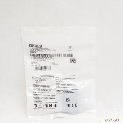 Siemens Kontaktmodul 3SU1400-1AA10-1CA0 / Neu OVP - Maranos.de