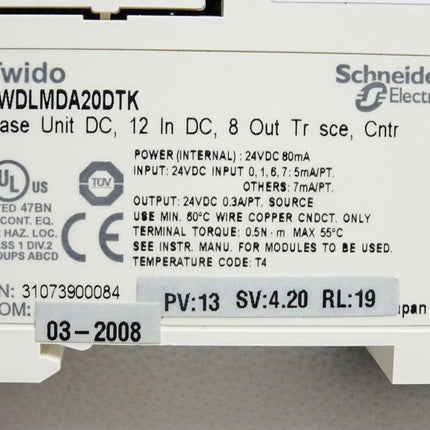 Schneider Electric Twido TWDLMDA20DTK Grundgerät - Maranos.de