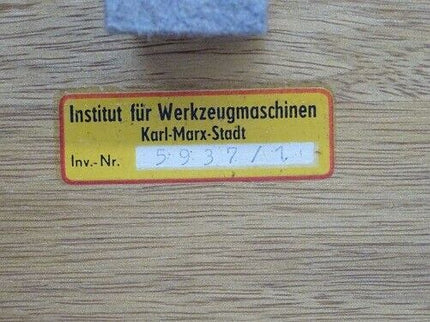 Carl Zeiss Jena Feinzeigeranschlag / Inv-Nr.5937/1 - Maranos.de