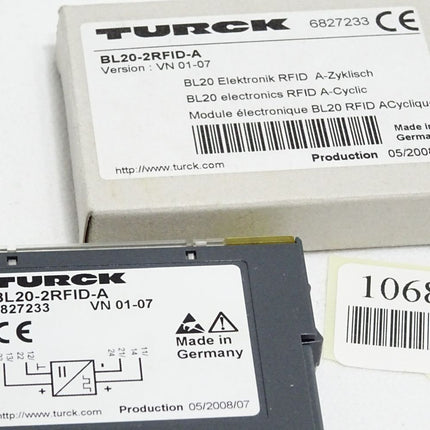 Turck BL20-2RID-A BL20 Elektronikmodul / Neu OVP - Maranos.de