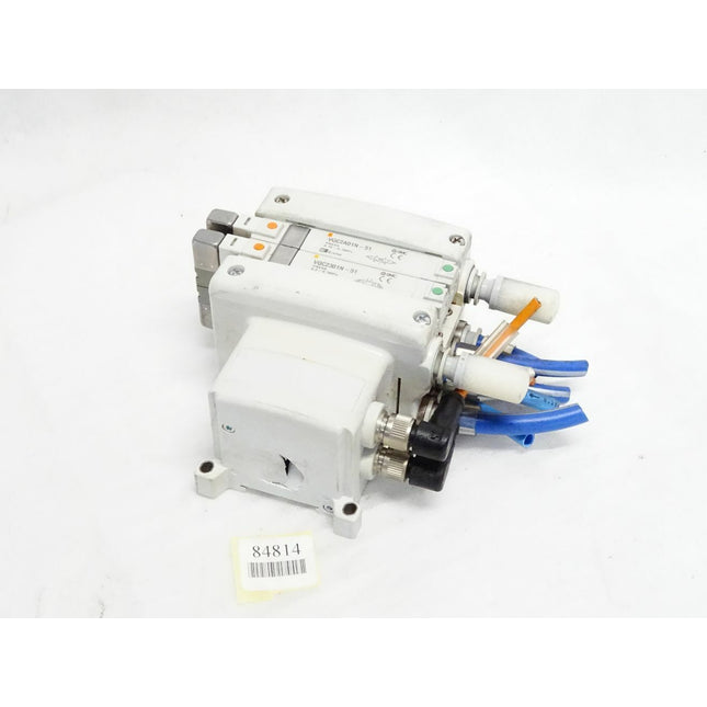 SMC Connector Box VVQ1000W-130A-1 + Valve VQC2A01N-51 + Valve VQC2301N-51 - Maranos.de