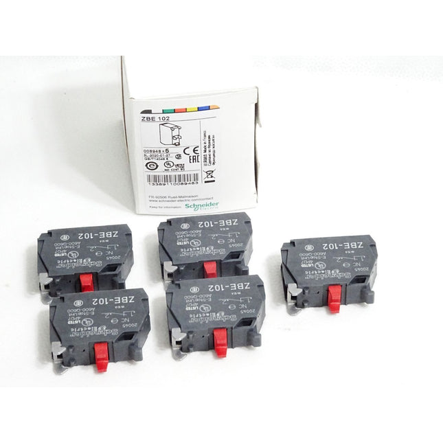 Schneider Electric Hilfsschalter ZBE 102 ZBE102 008948 / Inhalt:5 Stück / Neu OVP - Maranos.de