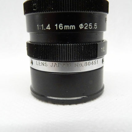 Lens Japan 80451 Objektiv 16mm / 1:1.4 - Maranos.de