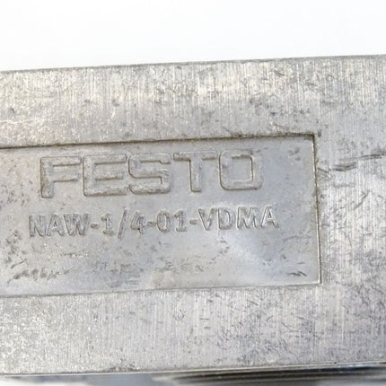 Festo Verkettungsplatte 161102 NAW-1/4-01-VDMA / Neu - Maranos.de