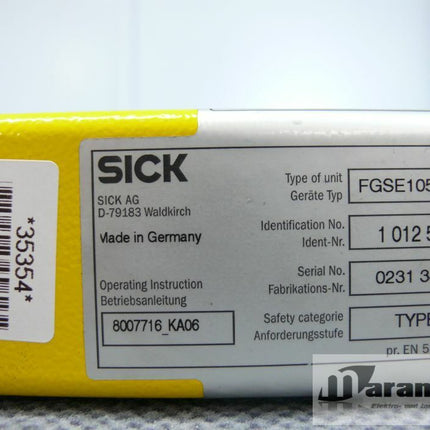 SICK Lichtschranke FGSE1050-11 Empfänger 1012511 - Maranos.de