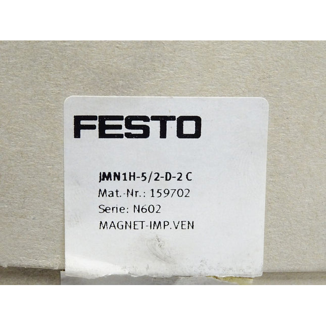 Festo Magnetventil 159702 JMN1H-5/2-D-2C / Neu OVP - Maranos.de