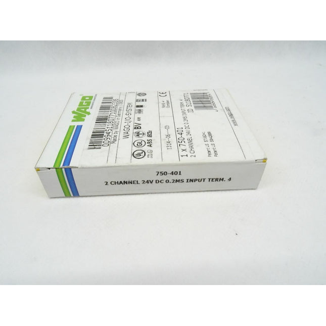 Wago 750-401 2 channel 24VDC 0,2MS Input 750401 NEU-versiegelt - Maranos.de