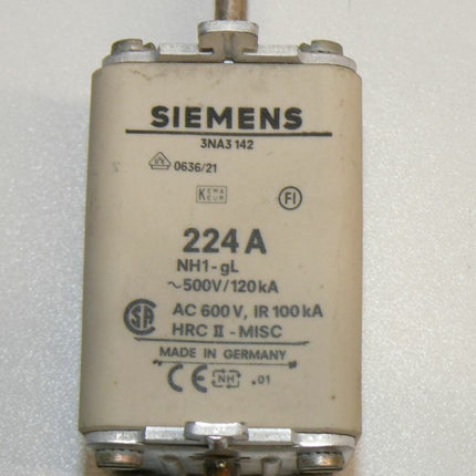 Siemens 3NA3142 NH1-gL Sicherungseinsatz 3NA3 142 - Maranos.de