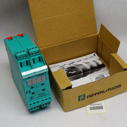 Pepperl+Fuchs K-System Drehzahlwächter KFU8-DW-1.D 190149 / Neu OVP - Maranos.de