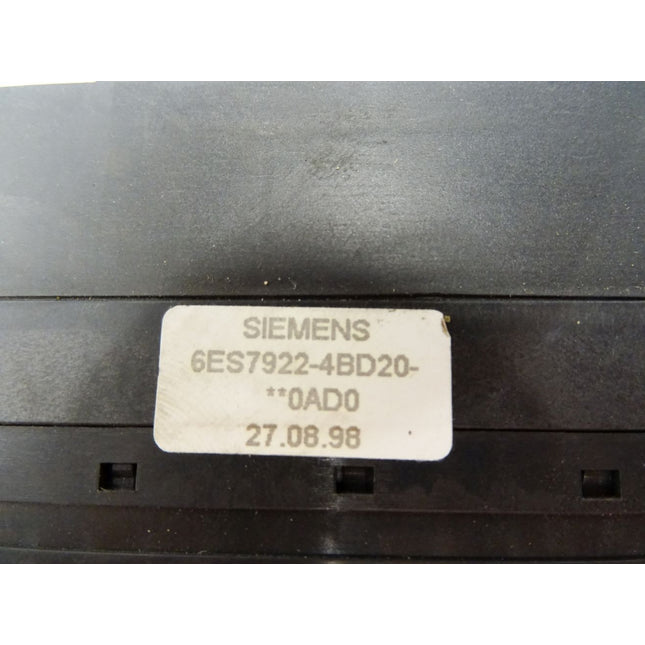 Siemens SITOP connection Frontstecker mit Einzeladern 3.2m 6ES7922-4BD20-5AD0 / NeuOVP - Maranos.de