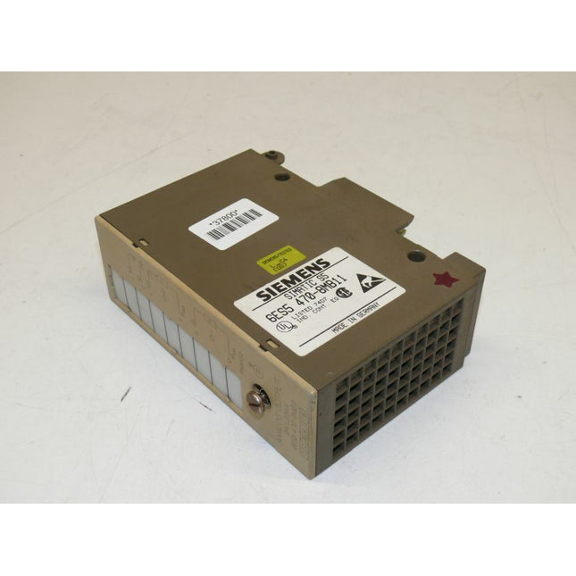 Siemens Simatic 6ES5470-8MB11 / 6ES5 470-8MB11 - Maranos.de