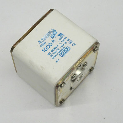 Siba SQB3 Sicherung Schmelzeinsatz 1000A Fuse-links 1000V neu-OVP - Maranos.de