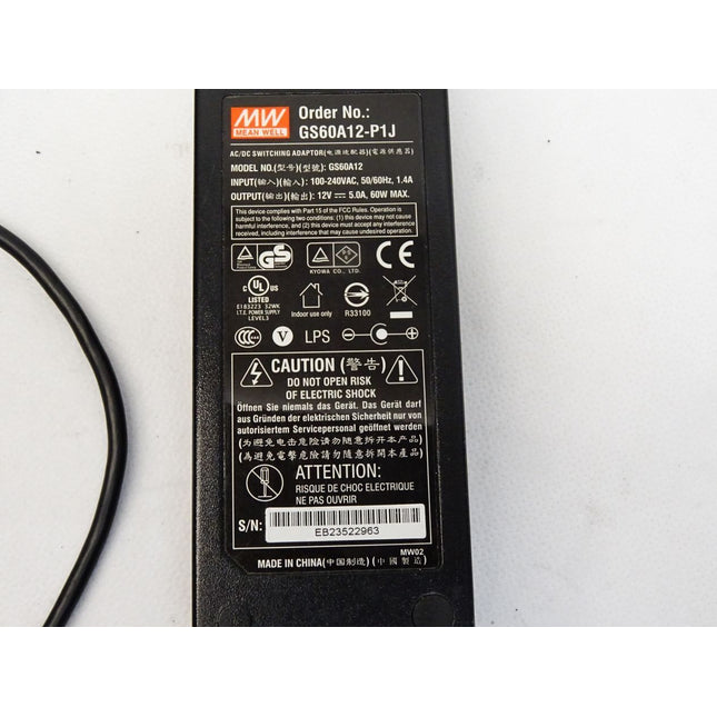 MW Mean Well GS60A12-P1J 60W Tischnetzteil - Maranos.de