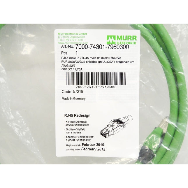 Murr Elektronik 7000-74301-7960300 / Neu OVP - Maranos.de