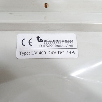 Rübsamen & Herr Filterlüfter LV400 LV 400 24VDC 14W - ohne Filter - Maranos.de