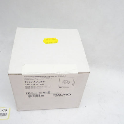 Agro Kabelverschraubung Progress Messing M40x1.5 / 1060.40.285 / Inhalt:10 Stück / Neu OVP versiegelt - Maranos.de