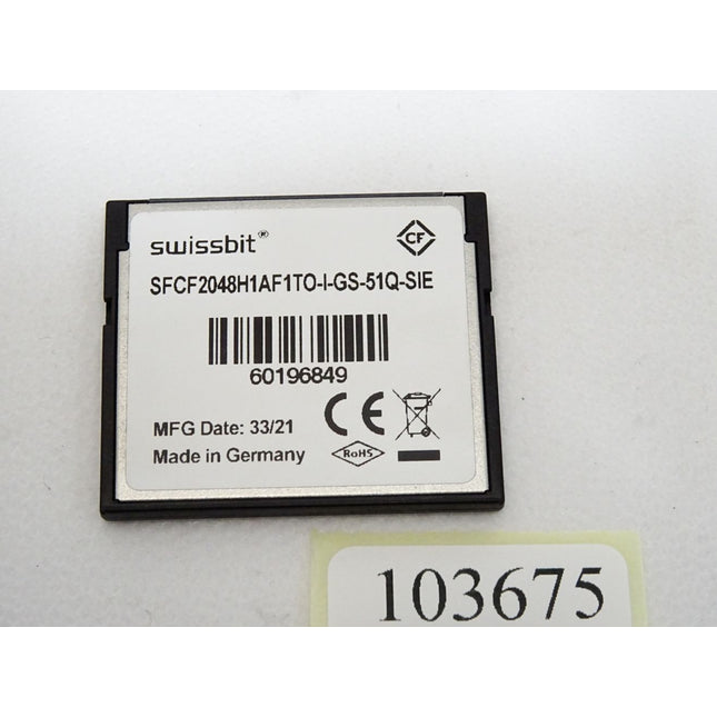 Siemens SINAMICS S120 CompactFlash card 6SL3054-0EH00-1BA0 - Maranos.de