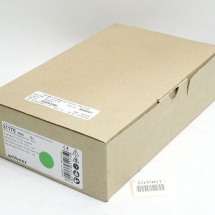 Wöhner 31175 .000A TRITON D-Sicherungssockel E33 / Inhalt : 9 Stück / Neu OVP - Maranos.de