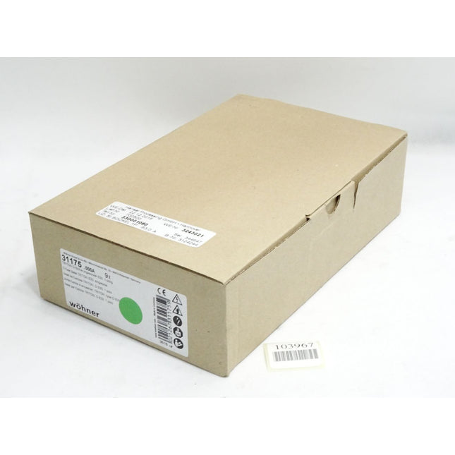 Wöhner 31175 .000A TRITON D-Sicherungssockel E33 / Inhalt : 9 Stück / Neu OVP - Maranos.de