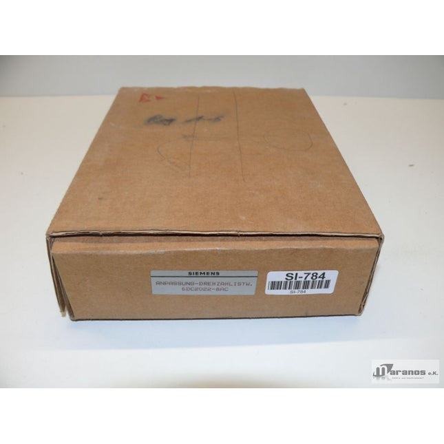 NEU-OVP: Siemens 6DC2022-8AC / 6DC2 022-8AC Anpassung Drehzahlistw. - Maranos.de
