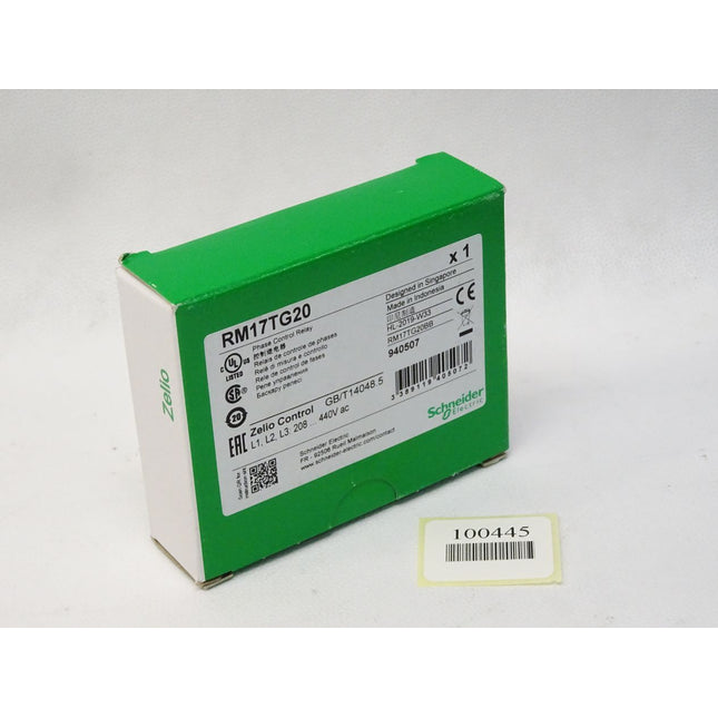 Schneider RM17TG20 940507 Phase Control Relay / Neu OVP - Maranos.de