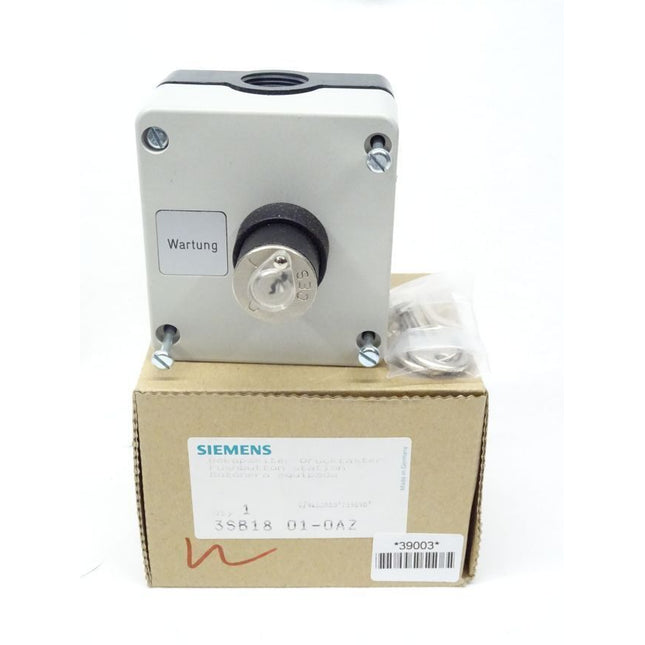 Siemens 3SB1801-0AZ / 3SB18 01-0AZ Drucktaster Schloß NEU - Maranos.de