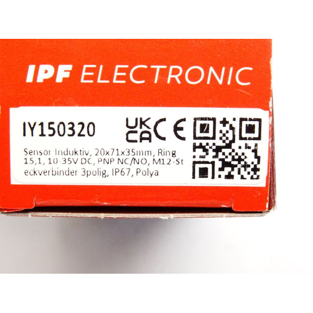 Ipf electronic IY150320 Sensor Induktiv / Neu OVP - Maranos.de
