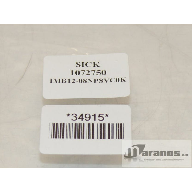 NEU-OVP: SICK IMB12-08NPSVC0K / 1072750 Sensor - Maranos.de