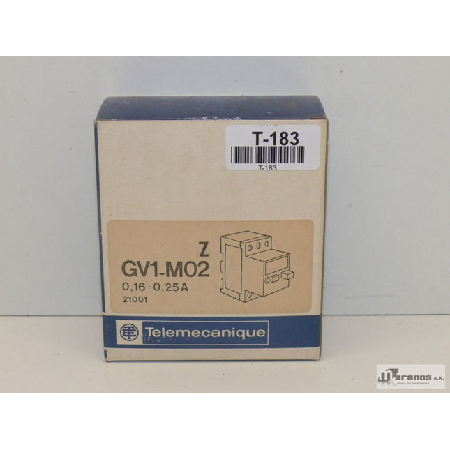 Neu-OVP: Telemecanique GV1-M02 (Z) 0,16-0,25A - Maranos.de