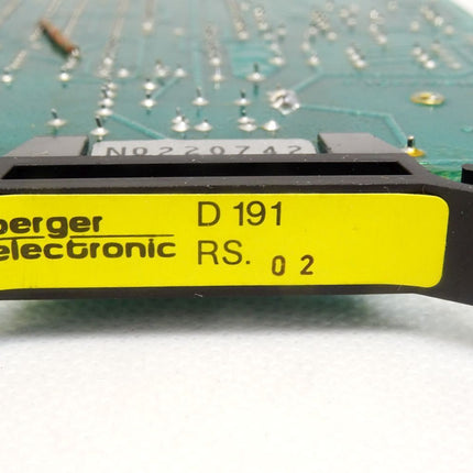 Berger Electronic Lahr D191 RS02 / Neu - Maranos.de