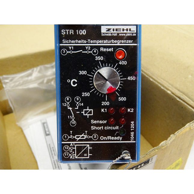 Ziehl STR100 / T224144 Sicherheits-Temperaturbegrenzer / Neu OVP - Maranos.de