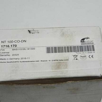 Hilscher 1718.170 NT 100-CO-DN Profi Bus neu-OVP - Maranos.de
