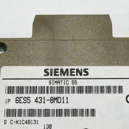 Siemens Simatic S5 6ES5431-8MD11 / 6ES5 431-8MD11 - Maranos.de