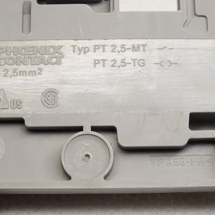 Phoenix Contact Messertrennklemme 3210156 PT 2,5-MT PT2,5-TG Inhalt : 62 Stück / Neu - Maranos.de