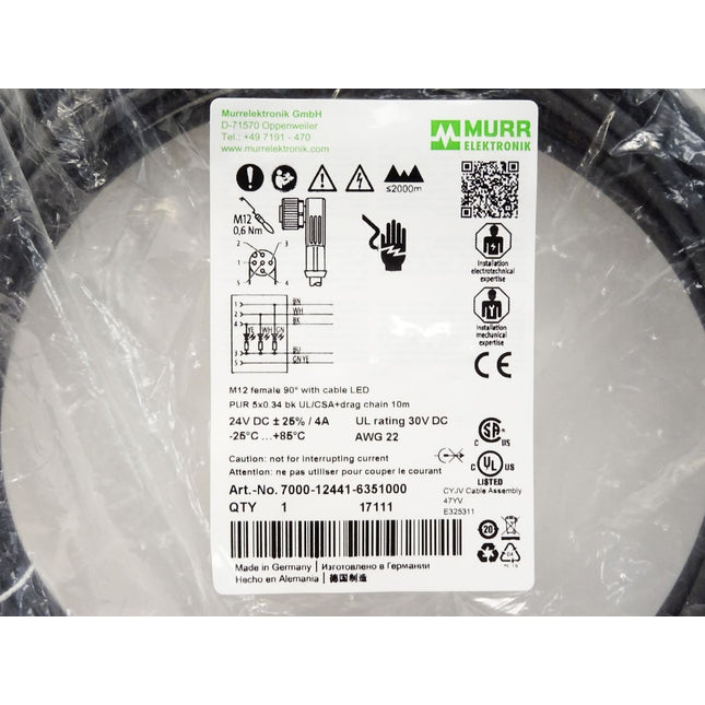 Murr Elektronik 7000-12441-6351000 / Neu OVP - Maranos.de
