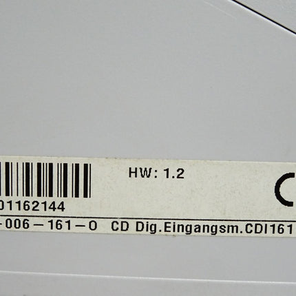 Sigmatek CDI161 12-006-161-O C-DIAS Digitales Eingangsmodul HW:1.2 - Maranos.de