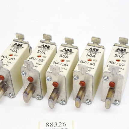 ABB OFAF000H50 ~500V 50A / 1SCA022627R1210 / Inhalt : 5 Stück - Maranos.de