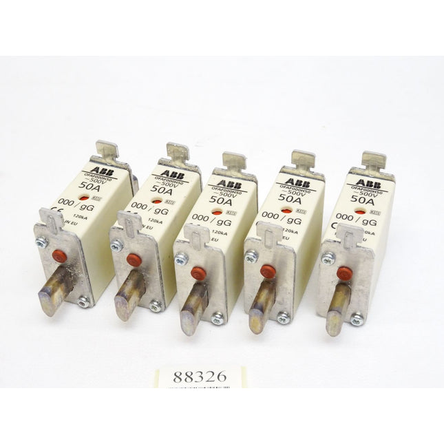 ABB OFAF000H50 ~500V 50A / 1SCA022627R1210 / Inhalt : 5 Stück - Maranos.de